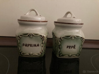 staré retro kořenky + dozy na potraviny - 8