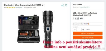 Li-Ion ICR18650 - 4 baterie a Dvojitá nabíječka = SADA - 8