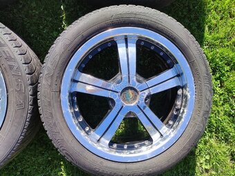 Chromovaná 16" BSA - 2 rozteče - ZLEVNĚNO - 8