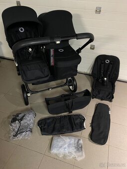 All Black Bugaboo Donkey 2 TOP STAV - 8