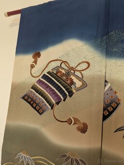 Chlapecké kimono se samurajskou helmou - 8