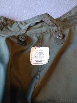 BUNDA PARKA M 65 FISHTAIL ŠOSÁK OLIVE v.č. vložky - 8