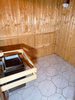 Finská sauna Karibu s kamny - 8