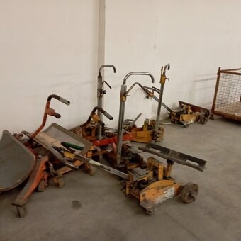 Paletizační vozíky na válce - 8