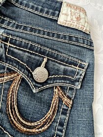 True Religion - dáms. džíny USA, vysoká PC - vel. 28 - 8