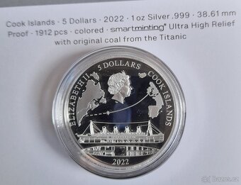 Stříbrná mince Titanic - 8
