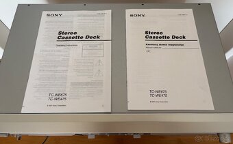 SONY TC-WE475 Stereo Cassette Deck - 8