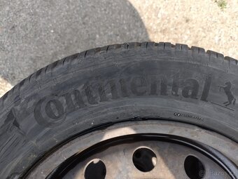 175/65 R14 celoroční Continental 6-7mm + disk Peugeot 206 - 8