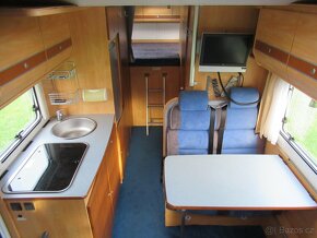 Ford Capron Hymer 2x klima, XXL garáž, zadní náhon, TZ - 8