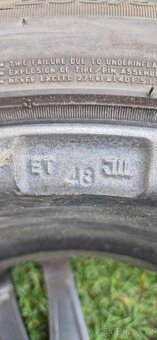 Prodám Alu Disky 5x108 + Letní Pneu 205/55/16r - 8