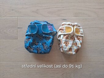 Vícevrstvé pleny xkko a plenkové kalhotky, od narození - 8