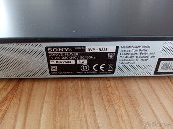 DVD přehrávač SONY - 8
