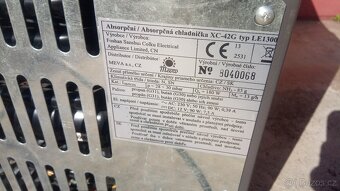 MEVA - absorpční chladnička - XC-426, LE1300 - 8