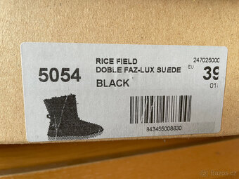 Černé kožené boty válenky sněhule El Naturalista 39 - 8