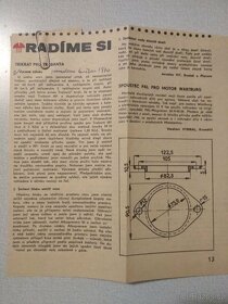 Udržovací příručka T601 + návody, schémata | 1968 - 8