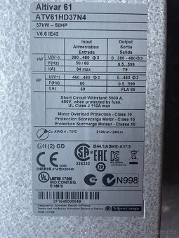 SCHNEIDER Frekvenční měnič 15 kW - 8