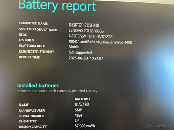 Lenovo T480S - excelentní stav - 8