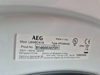 AEG SERIE 9000 na 10 kg ZÁRUKA DOPRAVA INSTALACE - 8