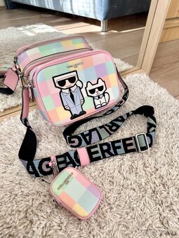 KOSTIČKOVÁ CROSSBODY KABELKA KARL LAGERFELD - 8