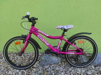 Značkové dětské kolo CORE NIPPER 20" (růžová) - 8