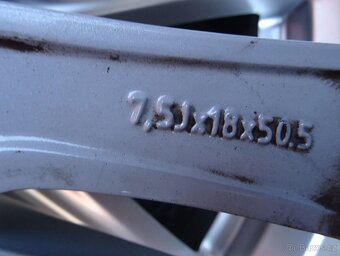 Alu disky origo Volvo, 18", 5x108, ET 50,5 , šířka 7,5J - 8