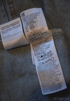 Original LEVIS jeans .bunda, velikost "M", NOVÁ - 8