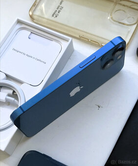 Prodám: Apple Iphone 13 mini 128GB BLUE _ 100% baterie - 8