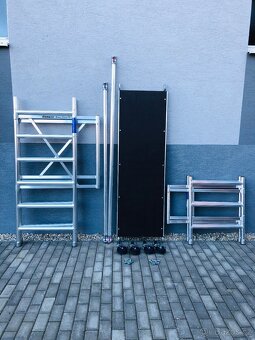 Pojízdné hliníkové lešení. FS 75 z Nádstavbou - 8