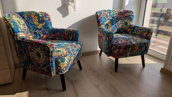 Křeslo patchwork - 8