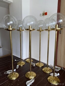 Retro stojací lampa Kamenický Šenov - 8