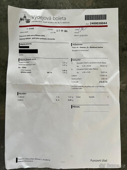Unisex řetízek s křížkem, 14k zlato s puncem, 5,2 g - 8