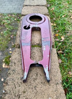 Jawa CZ 125 150 kyvacka pulbuben - kryt retezu - 8