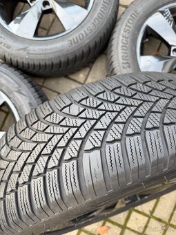 ORIGINÁL Alu Škoda NANUQ R17, 5x112 - ZIMNÍ PNEU - 8