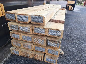 Dubové fošny, prkna, pražce a hranoly...přírodně sušené 15% - 8