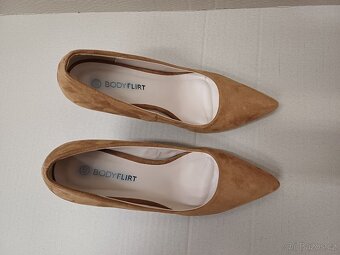 Hnědé lodičky vel.40 - 8