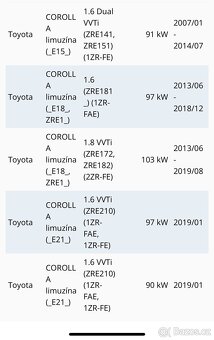 Toyota Corolla, Auris - 8