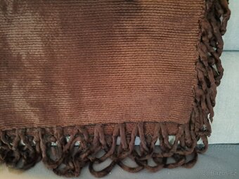 Starožitné žinilkové šály, šátky - 8