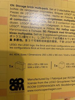 Lego boxy na kocky nove - 8