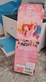 Panenky Mattel: Elsa, Ariel, Locika, Růženka, Jasmina, Sněhu - 8