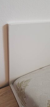 Manželská postel s vyklápěcím roštem včetně matrace - 8