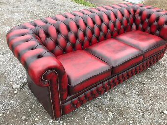 Chesterfield Originál Springvale Top stav - 8