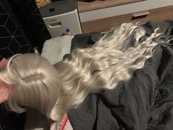 Damska paruka s ofinkou cca 100 cm - 8