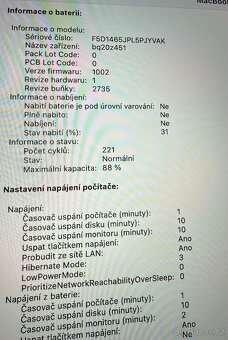 MacBook Air 13" M1 8GB 256GB - kompletní balení - 8