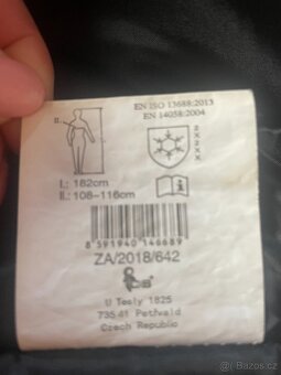 Bunda CXS Irvine zimní pánská, šedo-černá - 8