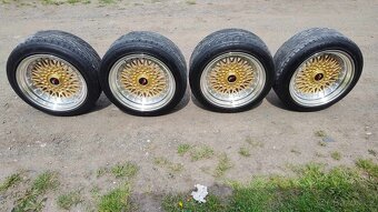 Prodám alu kola Japan Racing 4x100nebo108 R16 - 8