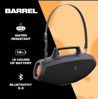 Bezdrátový reproduktor Skullcandy BARREL - 8