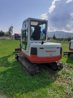 Pasovy bagr takeuchi -vymenim za tahac volvo, traktorbager - 8