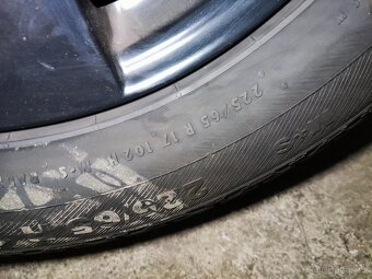 Alu kola 5x114.3, 7Jx17, ET 48 + pneu 225/65R17 - 8