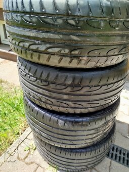 Alu kola Škoda R16 5X100 LETNÍ PNEU 215/45 - 8