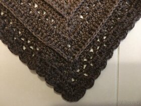 ručně háčkovaný šátek - 8